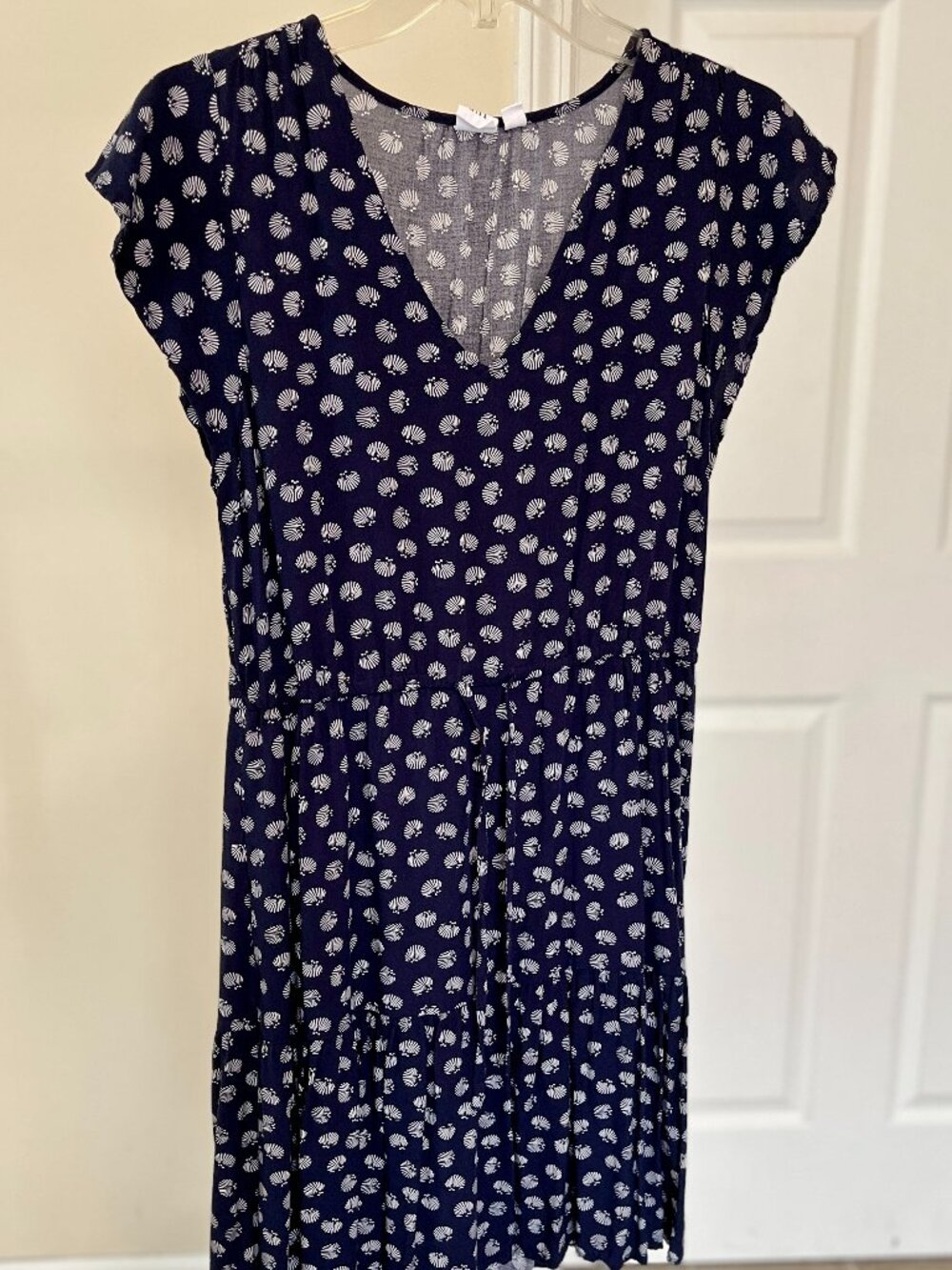 Flutter Sleeve Tie-Waist Mini Dress, Gap Factory, Size: S